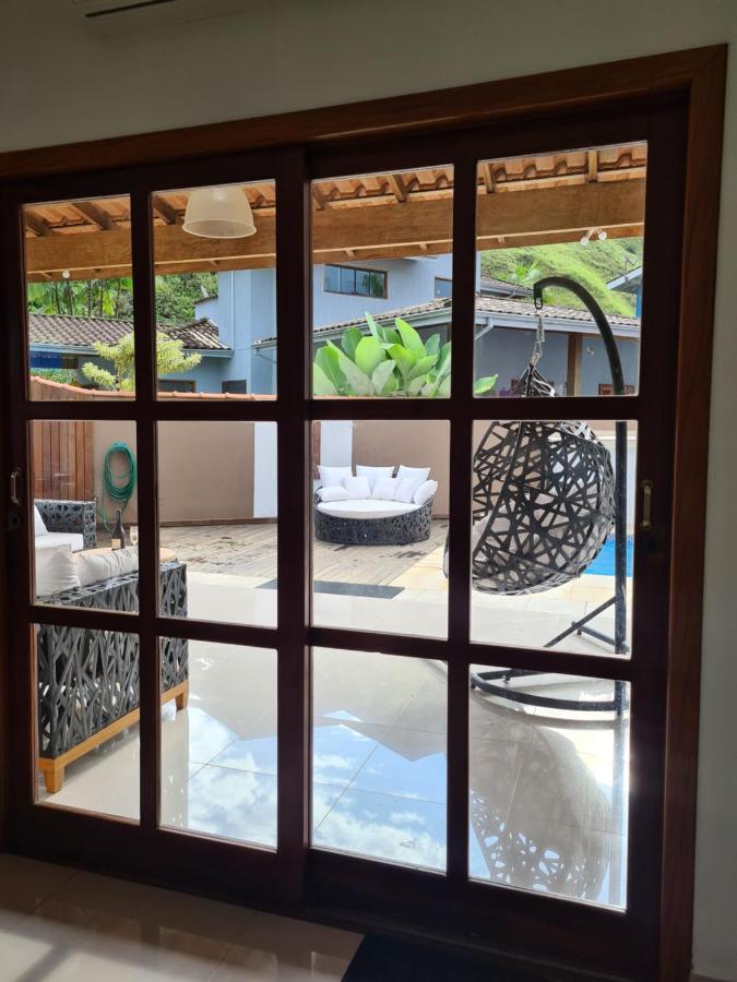 Linda Casa Em Ubatuba Condominio Fechado ภายนอก รูปภาพ