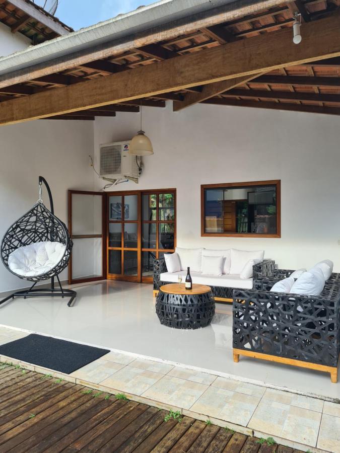 Linda Casa Em Ubatuba Condominio Fechado ภายนอก รูปภาพ